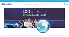 Desktop Screenshot of logworld.de