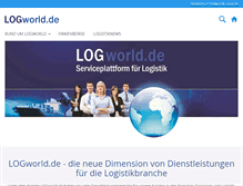 Tablet Screenshot of logworld.de